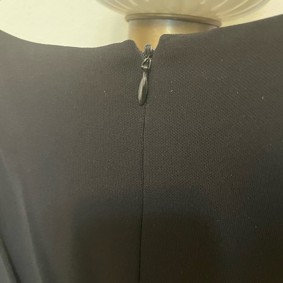 Kate Unger V-Neck Black Sequined Cocktail Dress - Picture 4 of 5